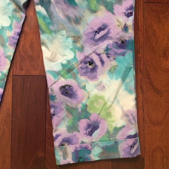 LARRY LEVINE Slim Leg Crop Pants Size 8 - Picture 9 of 9